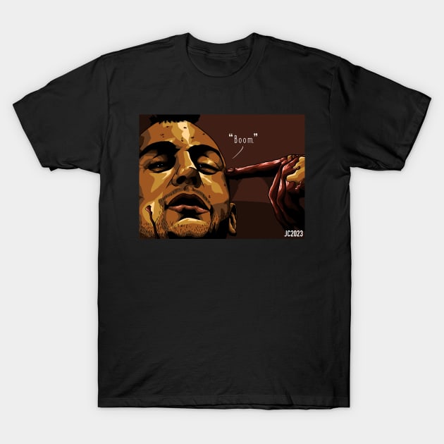 Robert DeNiro "Taxi Driver" portrait (digital) T-Shirt by StagArtStudios